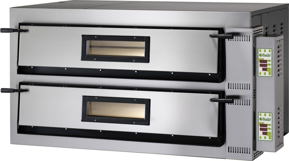 Fimar FMDW6+6 Fornetto per pizza 2 camere - monofase - inox