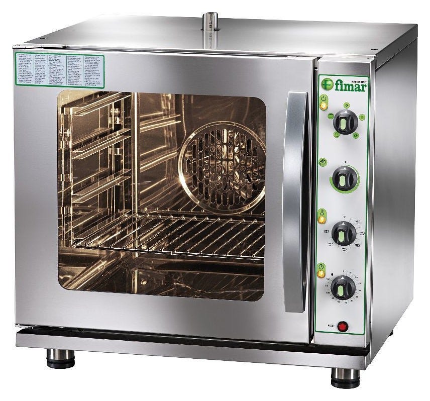 Fimar FN423GV Fornetto a convezione a gas con umidificatore - inox - monofase
