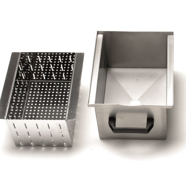 Fama FP110 Preparazione Dinamica Pelapatate 10 KG con Supporto Alto, Monofase, Struttura in acciaio inox AISI 304
