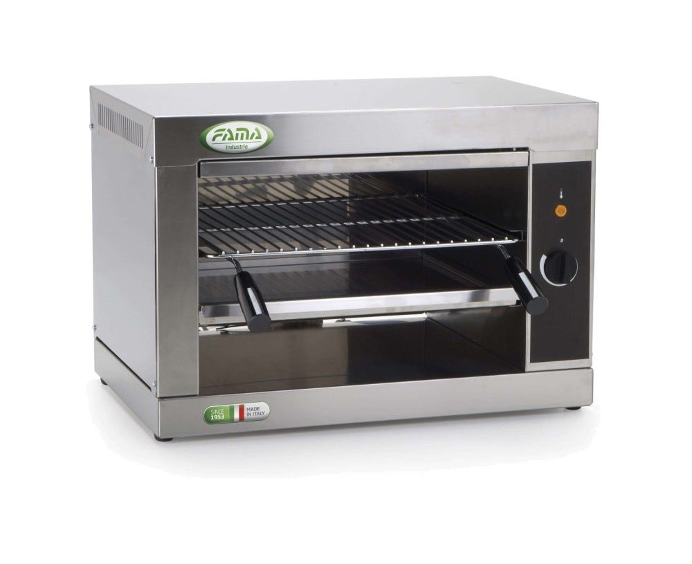 Fama FS40 Cottura Salamandra - acciaio inox