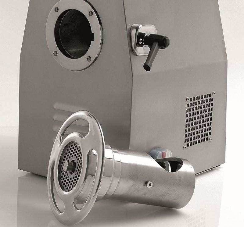 Fama FTI139RSUT Unger Tritacarne professionale Monofase, 500 kg/h, gruppo Acciaio Inox Unger Totale