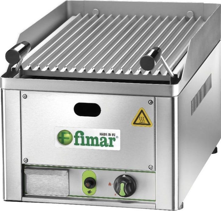 Fimar GL33 Griglia a pietra lavica - inox