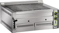 Fimar B80 Griglia a pietra lavica cm. 81 x 70 - inox