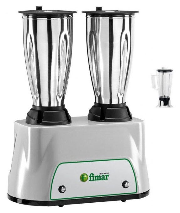 Fimar FR2150P Frullatore doppio lt. 1,5 - bicchiere lexan