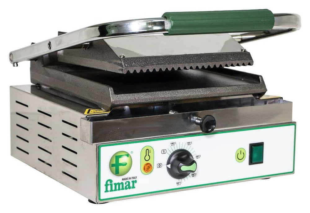 Fimar PE25LN Piastra singola in ghisa - superficie inferiore liscia - inox