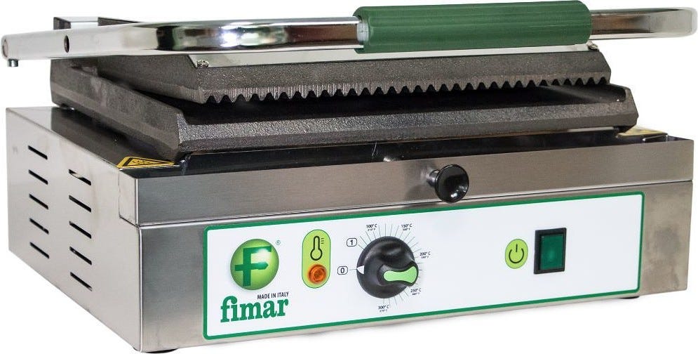 Fimar PE35LN Piastra media in ghisa - superficie inferiore liscia