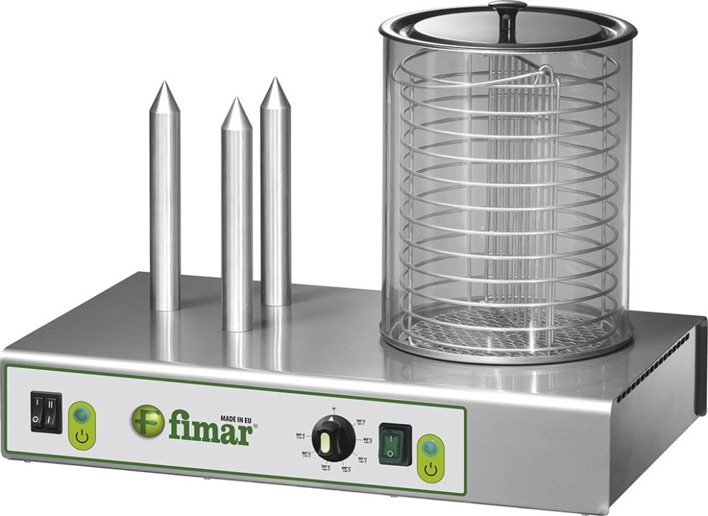Fimar WD3 Scalda hot dog - inox
