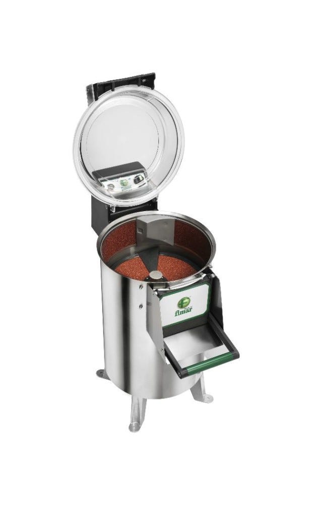 Fimar PPN10M Pelapatate da pavimento kg 10 - trifase - inox