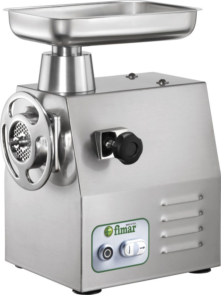 Fimar 22RS Tritacarne - bocca inserimento carne diam. mm. 52 - trifase - gruppo macinazione inox