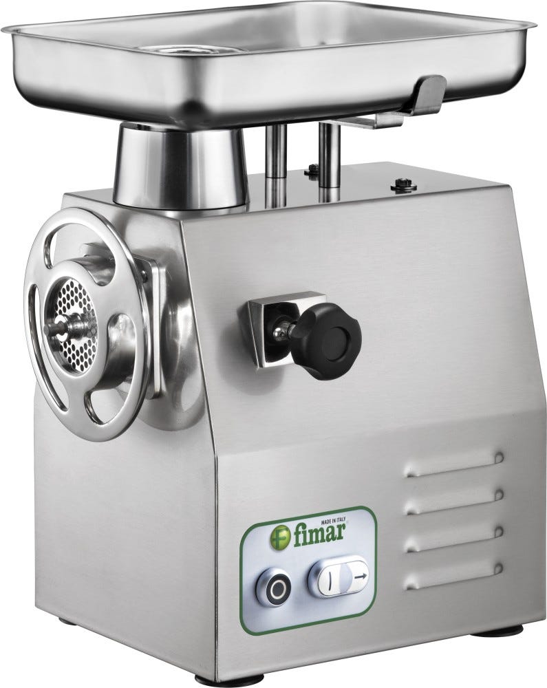 Fimar 22RG Tritacarne - bocca inserimento carne diam. mm. 64 - trifase - gruppo macinazione inox