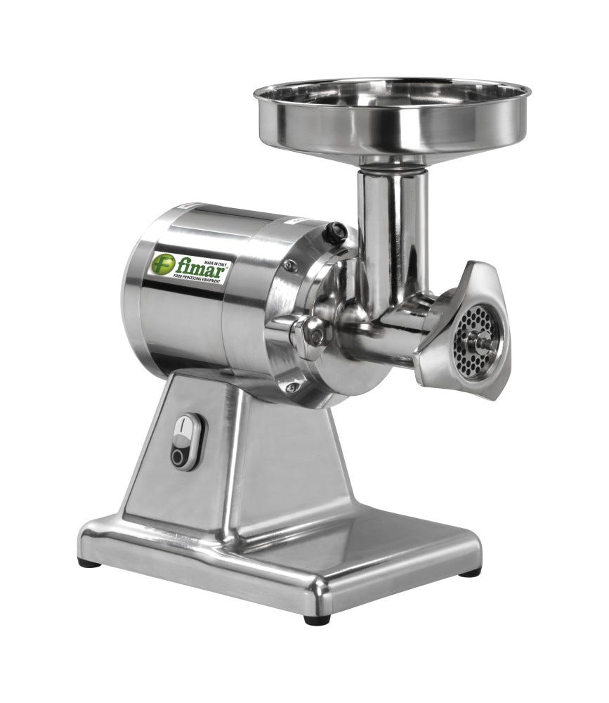 Fimar 12TS Tritacarne - bocca inserimento carne diam. mm. 52 - monofase - gruppo macinazione ghisa
