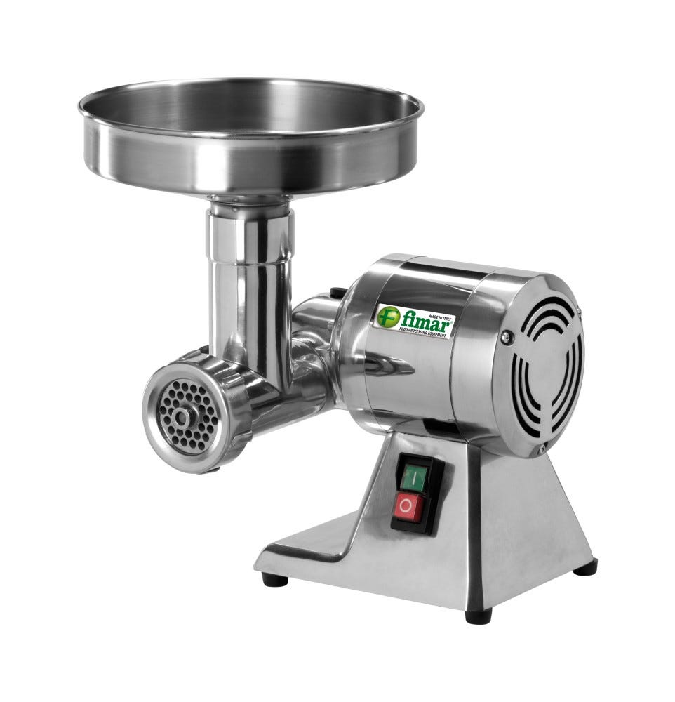 Fimar TR8D Tritacarne professionale 20–50 kg/h, gruppo macinazione in alluminio