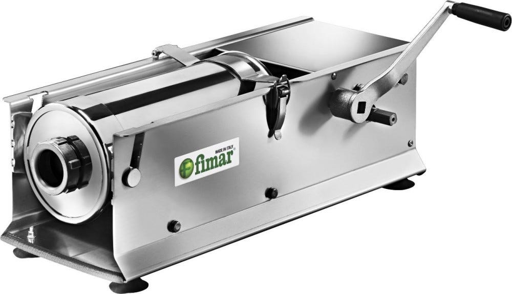 Fimar LT14OR Insaccatrice orizzontale manuale lt. 14 - inox