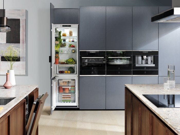 Electrolux KBD4X Scaldavivande cm. 60 h 14 - inox antimpronta - nero