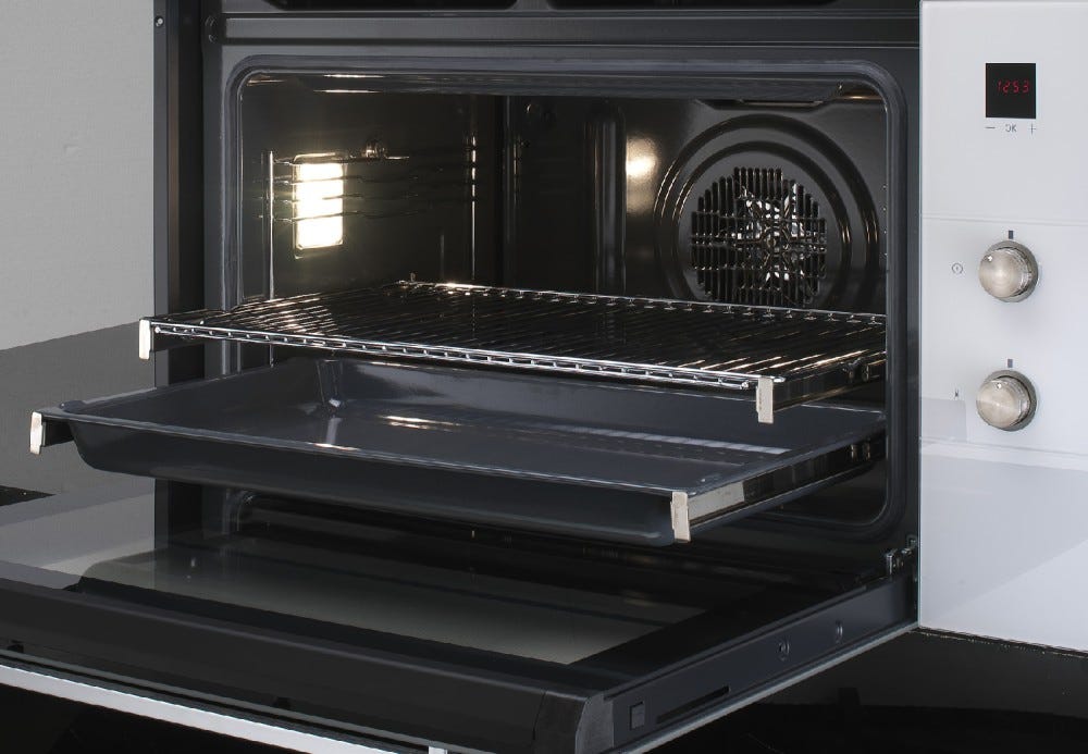 Foster 7107 642 FL Forno multifunzione incasso cm 90 - vetro nero mirror