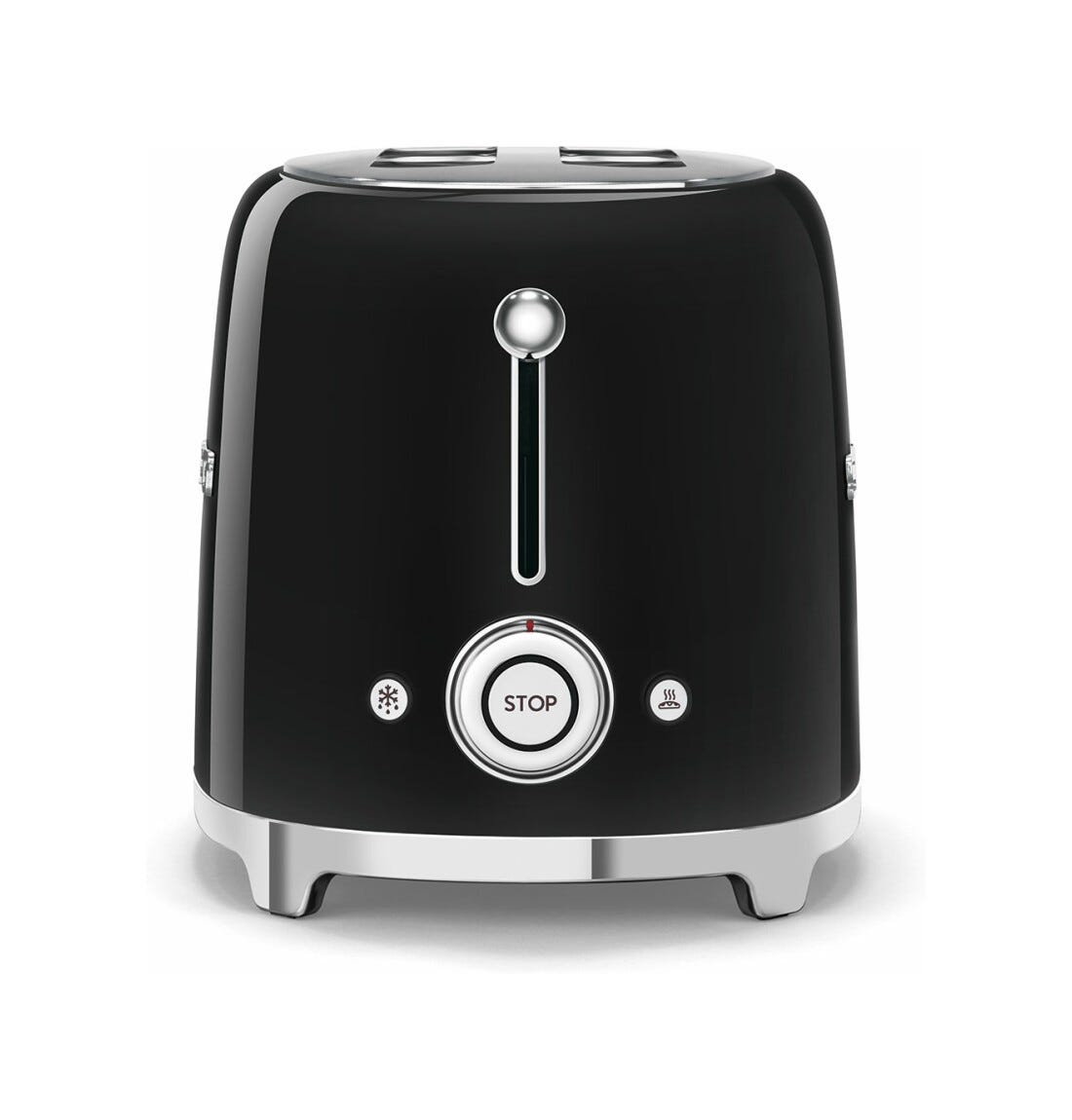 Smeg Selection TSF01BLEU 50's Style Tostapane 2x2 fette - nero lucido