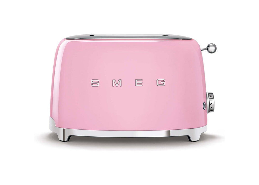 Smeg Selection TSF01PKEU 50's Style Tostapane 2x2 fette - rosa lucido
