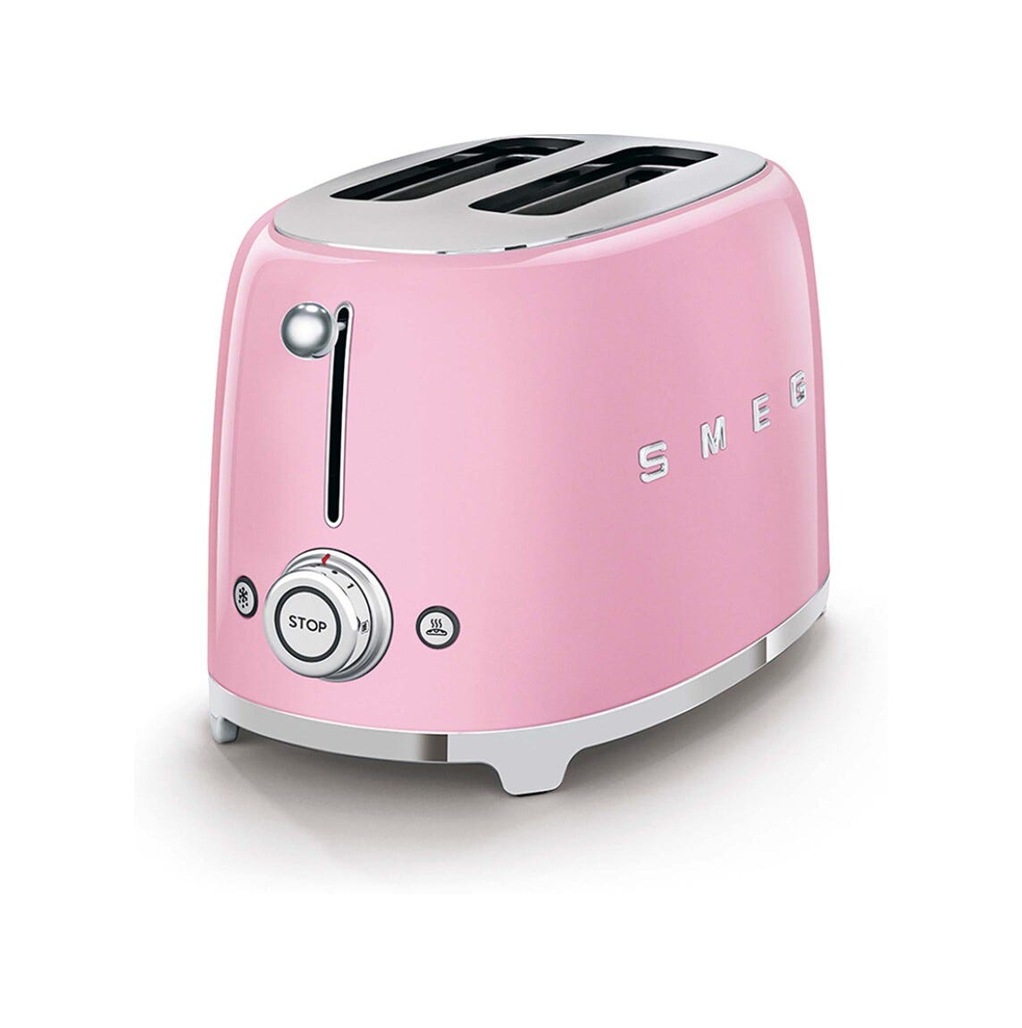 Smeg Selection TSF01PKEU 50's Style Tostapane 2x2 fette - rosa lucido