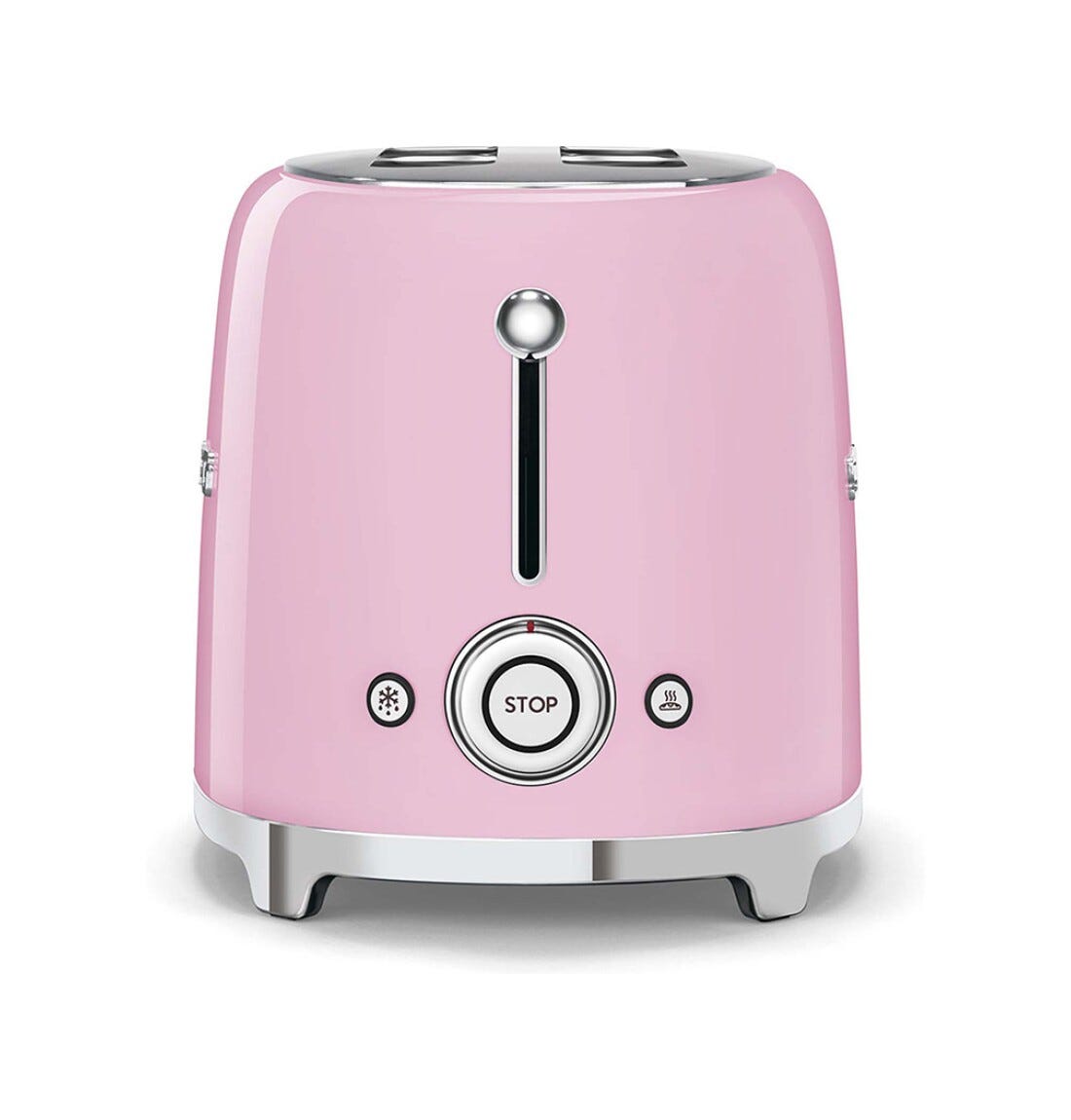 Smeg Selection TSF01PKEU 50's Style Tostapane 2x2 fette - rosa lucido