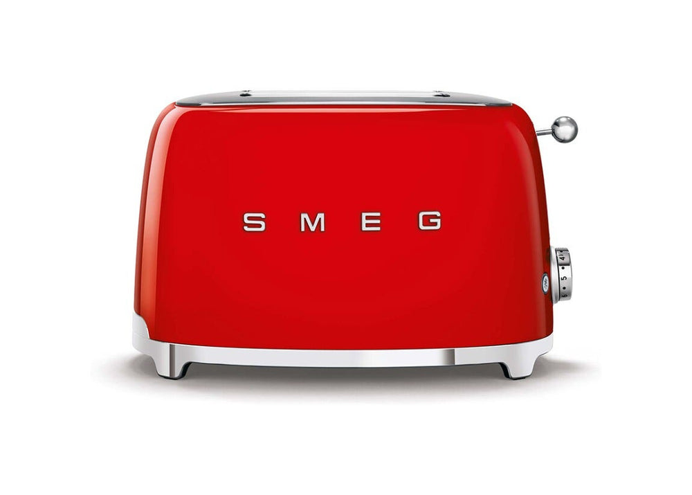 Smeg Selection TSF01RDEU 50's Style Tostapane 2x2 fette - rosso lucido