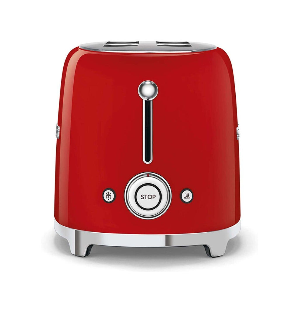 Smeg Selection TSF01RDEU 50's Style Tostapane 2x2 fette - rosso lucido