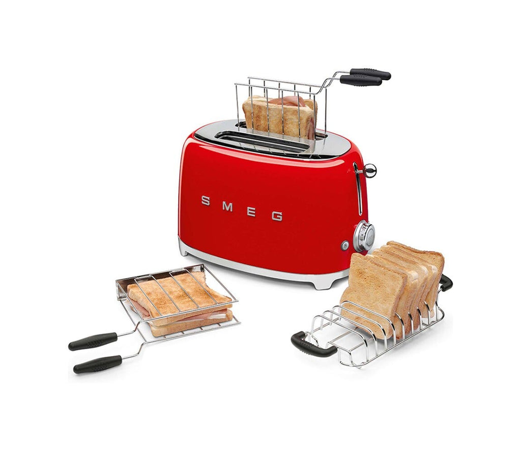 Smeg Selection TSF01RDEU 50's Style Tostapane 2x2 fette - rosso lucido
