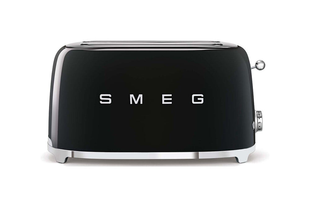Smeg Selection TSF02BLEU 50's Style Tostapane 2x4 fette - nero Lucido