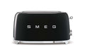 Smeg Selection TSF02BLEU 50's Style Tostapane 2x4 fette - nero Lucido