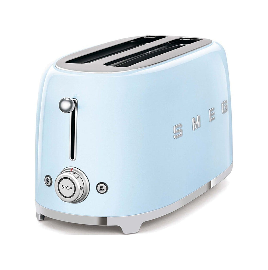 Smeg Selection TSF02PBEU 50's Style Tostapane 2x4 fette - azzurro Lucido