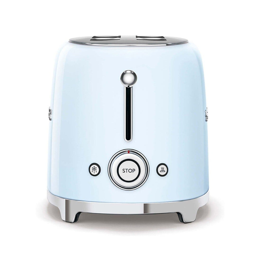 Smeg Selection TSF02PBEU 50's Style Tostapane 2x4 fette - azzurro Lucido