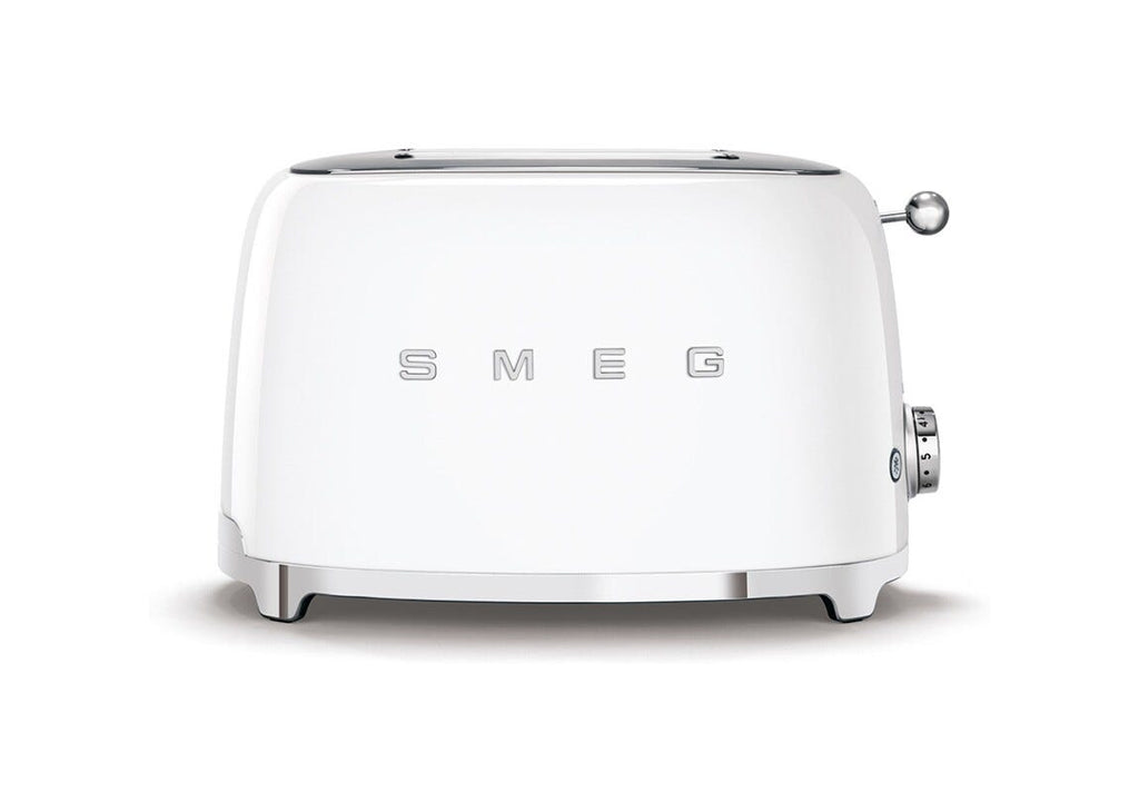 Smeg Selection TSF01WHEU 50's Style Tostapane 2x2 fette - bianco Lucido