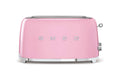Smeg Selection TSF02PKEU 50's Style Tostapane 2x4 fette - rosa Lucido