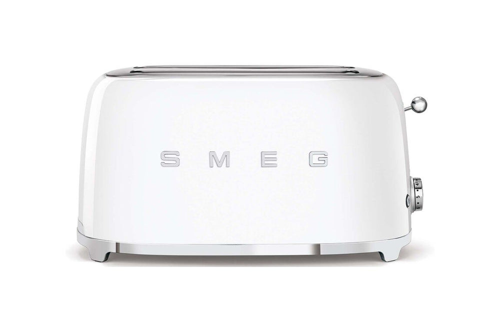 Smeg Selection TSF02WHEU 50's Style Tostapane 2x4 fette - bianco Lucido