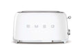 Smeg Selection TSF02WHEU 50's Style Tostapane 2x4 fette - bianco Lucido