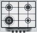 Franke FHTL 604 3G TC XS E Trend Line 600 Piano cottura a gas cm. 60 - inox satinato