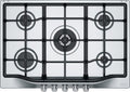 Franke FHTL 755 4G TC XS C Trend Line 750 Piano cottura a gas cm. 75 - inox satinato