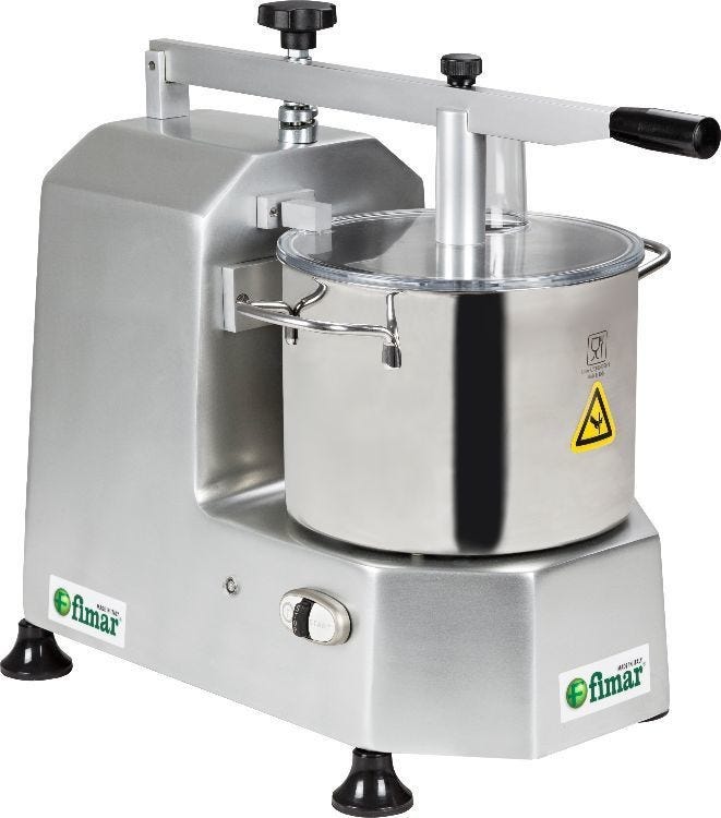 Fimar BC5NV Cutter lt. 5 con variatore velocità - monofase - inox