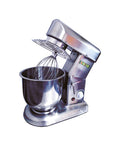 Fimar SLB7 EASYLINE Impastatrice planetaria 0,5 kW, 7 L, 3 utensili inox, regolatore di velocità, Inox satinato