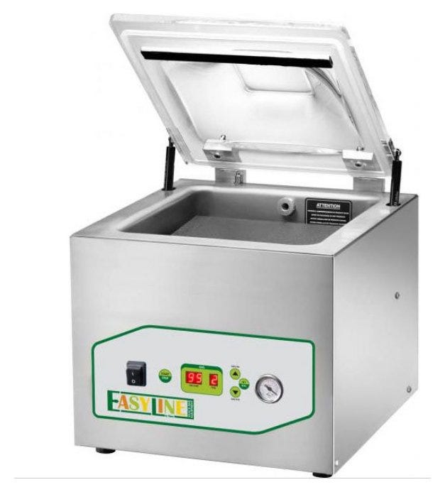 Fimar SCC250 - EASYLINE Sottovuoto a campana barra saldante mm. 250 - monofase - inox