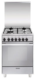 Glem U664MI UNICA Cucina da accosto cm. 60 x 60 - inox 4 fuochi - 1 forno elettrico