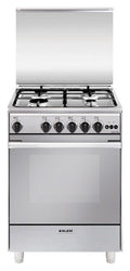 Glem U654VI UNICA Cucina da accosto cm. 60 x 50 - inox 4 fuochi - 1 forno a gas