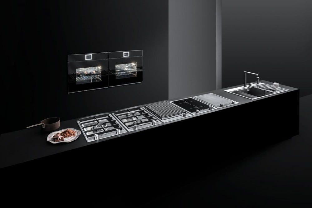 Barazza 1PBF2 B_FREE Piano cottura a gas - cm 36 - inox