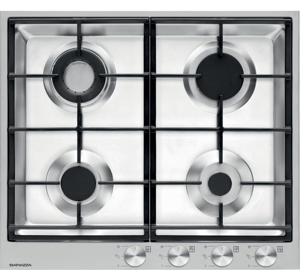 Barazza 1PBF74 B_FREE Piano cottura a gas - cm 70 - inox
