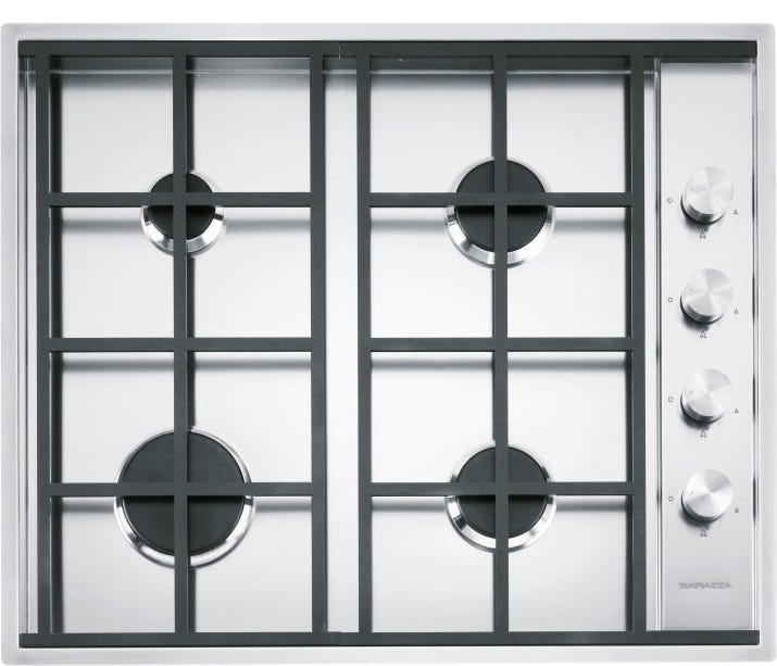 Barazza 1PLB4 LAB Piano cottura cm. 65 inox