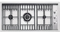 Barazza 1PLB2T LAB Piano cottura cm. 90 inox