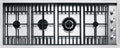 Barazza 1PLB3T LAB Piano cottura cm. 120 inox