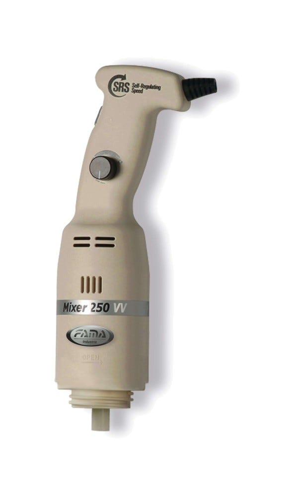 Fama FM250VV Light Mini Corpo Motore Mixer, 250 W, Velocità variabile, tecnologia SRS