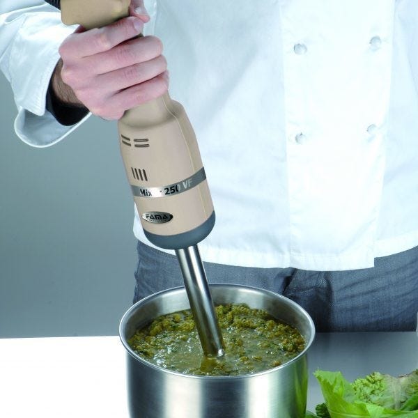 Fama FM250VF Light Mini Corpo Motore Mixer, 250 W, velocità fissa 15.000 rpm, tecnologia SRS