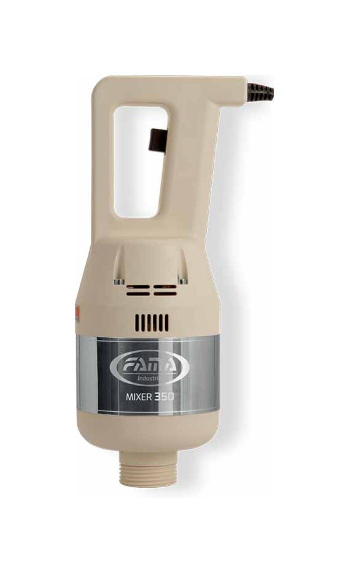 Fama FM350VV400 Giò Heavy Mixer ad immersione 350 VV con mescolatore 400 mm, 350 Watt, velocità variabile, sistema SRS