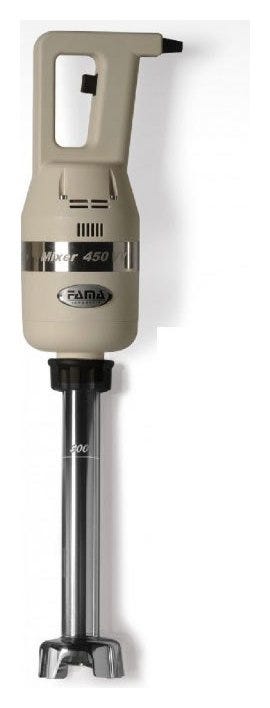 Fama FM450VV300 Giò Heavy Mixer ad immersione 450 VV con mescolatore 300 mm, 450 Watt, velocità variabile, sistema SRS